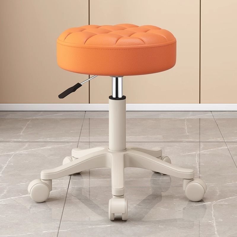 New arrival beauty adjustable round chair rental house hairdressing shop chair for home student special chair backrest kids chair
