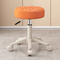 New arrival beauty adjustable round chair rental house hairdressing shop chair for home student special chair backrest kids chair