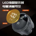 New magnetic detachable rotating blade head shaver - high-power head shaving tool for a clean shave - self-haircutting clipper