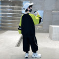 Boys' fall outfit set: new  autumn/spring collection - hoodie & pants set for older boys - sporty, cool, and trendy for autumn