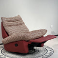 Overseas version smart electric leather lazy sofa space capsule multifunctional lazy rocking chair rotatable reclining single chair