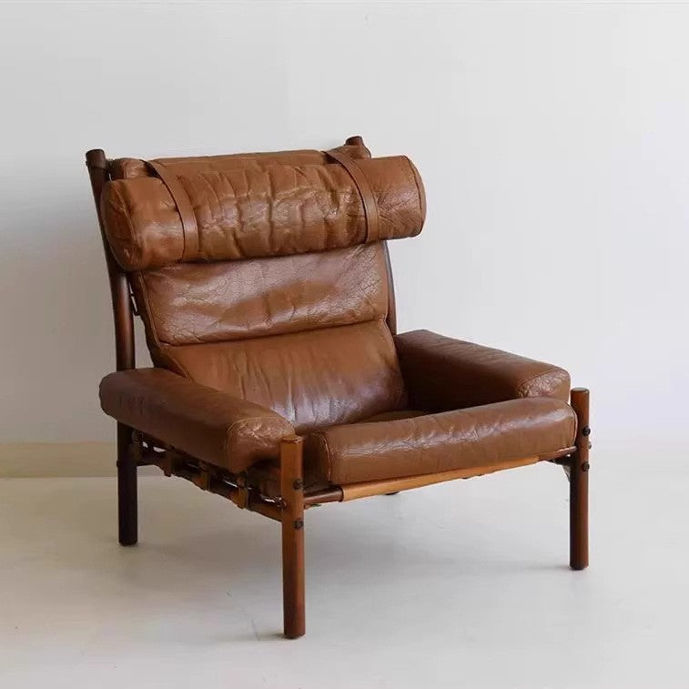 Used casual chair hotel club coffee shop solid wood sofa chair american country retrob&b single chair accessible luxury