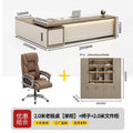 2.0m boss table [single cabinet] + chair + 2.0m file cabinet