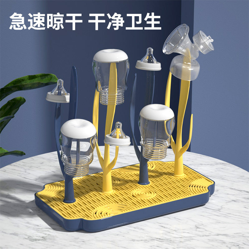 Baby bottle drain rack drying cup holder drying bottle brush rack drain rack drying bracket storage rack storage
