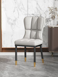 Scandinavian modern casual dining table and chairsaccessible luxury dining chairfor home soft bag casual restaurant back chair commercial hotel stool
