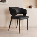 For homerestaurantscandinavian dining table and chair modern casual back chair hotel negotiation stool italian back dining chair
