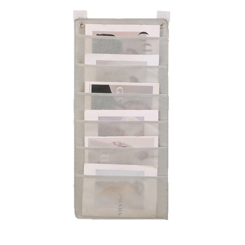 Office Stationery Magazine Storage Bag File Bag Classroom Student Books Hanging Book Bag Large Capacity Storage Hanging Bag
