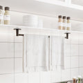 Wholesale stainless steel towel rack - no drilling required, wall-mounted bathroom accessory, single/dual towel bar