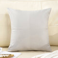 No-wash technical cloth sofa pillow casual modern office waist cushion pure colorpatchwork pillow bedside cushion dropshipping