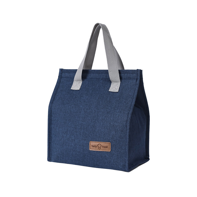 Portable cationic waterproof bento bag, portable lunch bag, thermal insulation bag, lunch box bag, large-capacity bento bag.