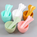 Beauty supplies diy spa mask tools plastic bowl mixing tools mask bowl stirring stick applicator spoon scraper