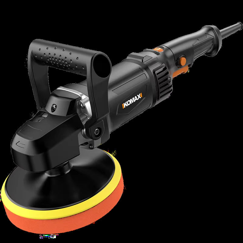 Multi-functional handheld polishing and sanding machine - 6-speed adjustable polisher for automotive and furniture polishing and waxing
