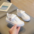 spring new bear design kids' canvas shoes - girls' & boys' breathable soft sole casual sneakers