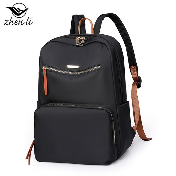 Zhenli Casual Ladies Backpack Cross-border Retro Backpack Large Capacity Outdoor Travel Ladies Backpack
