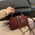 Autumn winterfall and winternew arrival boston pillow bag fashion stitching easiest for matchniche style shoulder bag big bag