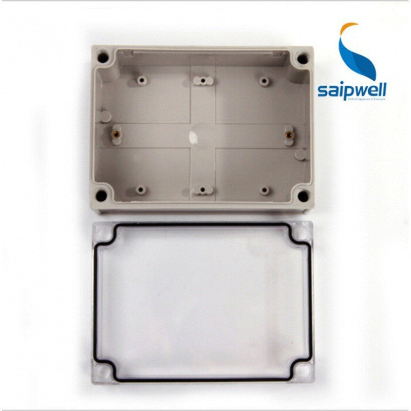Sprwell junction box IP66 transparent cover waterproof box dustproof PC monitoring junction box cable assembly terminal box