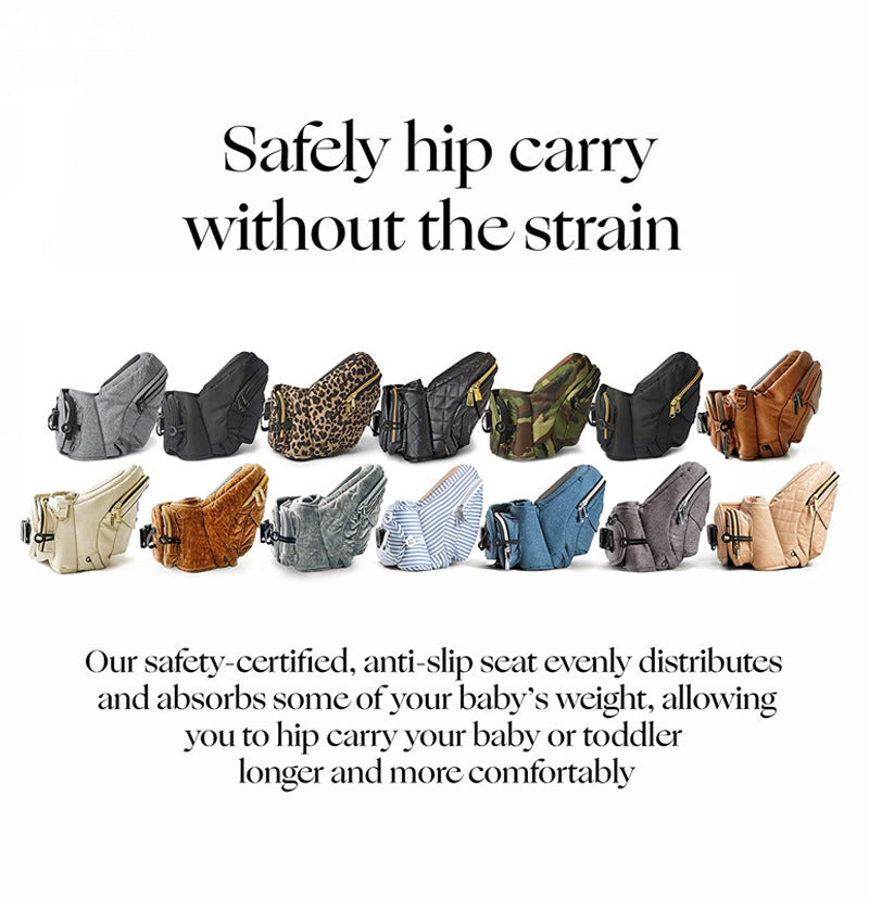 Tushbaby ergonomic baby carrier - suitable for infants and toddlers, single child carrier, baby doll carrier, multi-age design, crossbody style