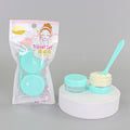 Zhiwei travel bottle tool suit cosmetic cream bottle 10g*2 assembly dispensing rod plastic bubble bottle