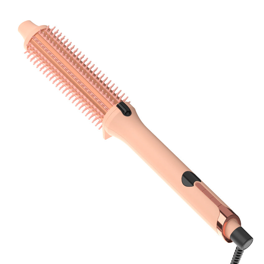 Cross-border new curling iron styling comb, negative ion hair straightener, three-in-one multi-functional dual-purpose curling iron, electric heating comb