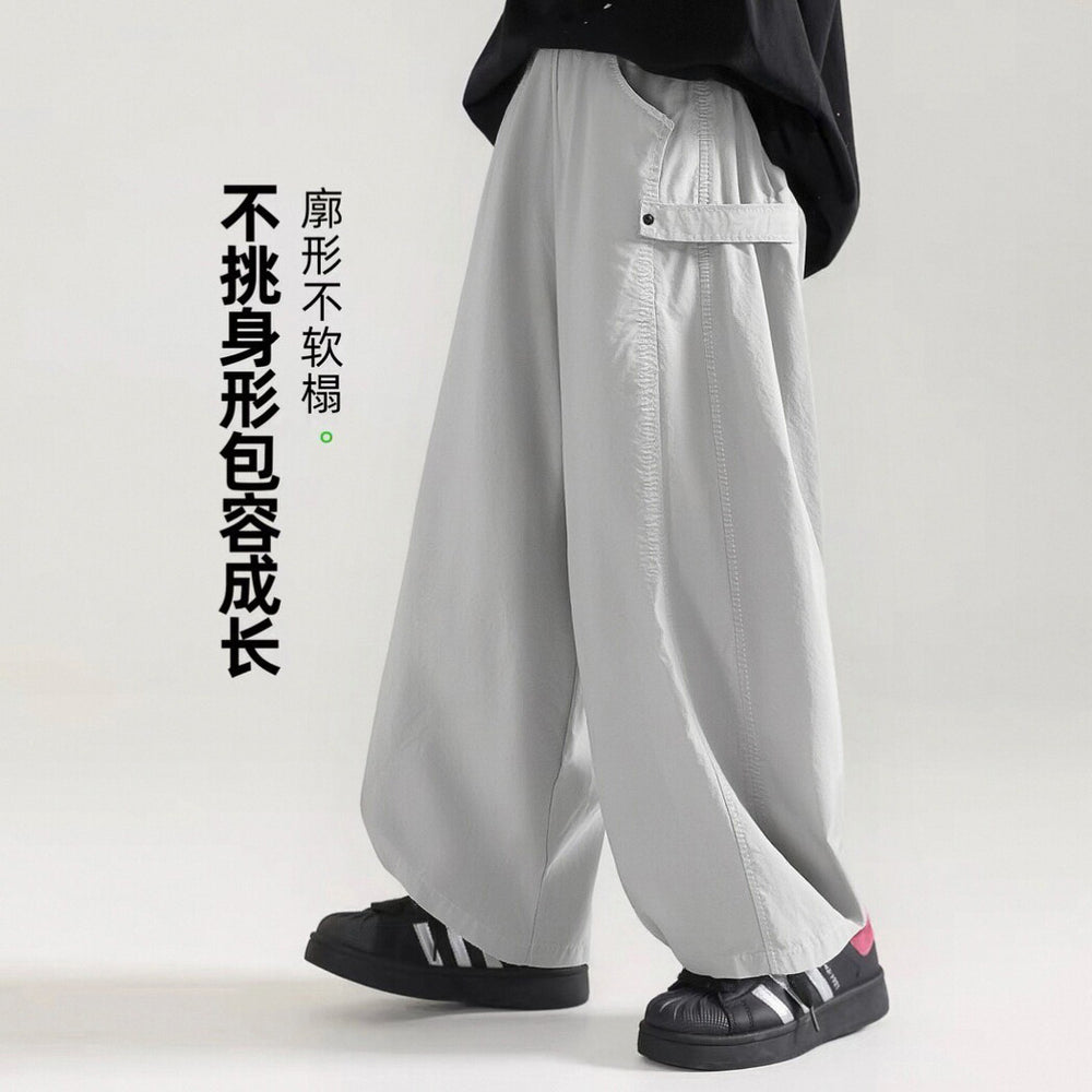 New in for summer: lightweight, versatile, and trendy washed denim cargo pants - style 2611