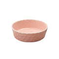 New arrival cream style pure color ceramic bowl hammer pattern design underglaze color fruit bowl for home high-looking salad bowl wholesale