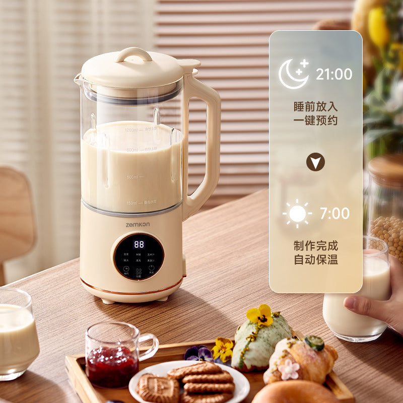 american standard wall breaker machine fully automatic small for home multifunctional food supplement cooking machine filter-free mini soy milk machine