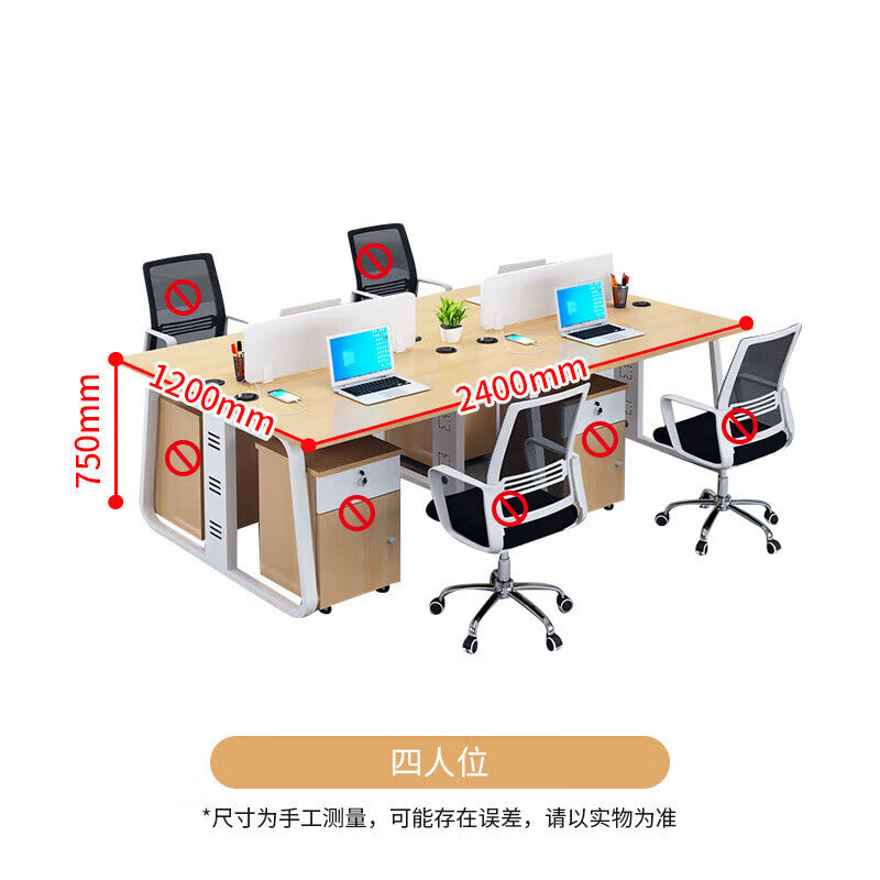 Saint li office desk and chair set - modern minimalist design for financial professionals, ideal for office workstations, cubicles, and private workspaces