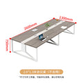 Saint-li conference table and chair set - long table office desk for business reception and negotiations, available in small and large sizes