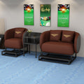 Billiard hall sofa, viewing chair, billiard room special booth, high-end billiard room casual area reception table and chairs
