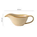 Retro ceramic sauce boat western food steak juice bucket cup teppanyaki black pepper tomato juice ceramic handle cup seasoning