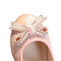 Girls' princess shoes - new spring/autumn  collection: stylish crystal embellished leather shoes for little girls, soft sole flats