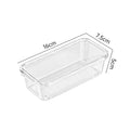 transparent drawer storage box suit desktop dressing table cosmetics storage box sundries storage divider box
