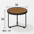 Small wrought iron coffee table