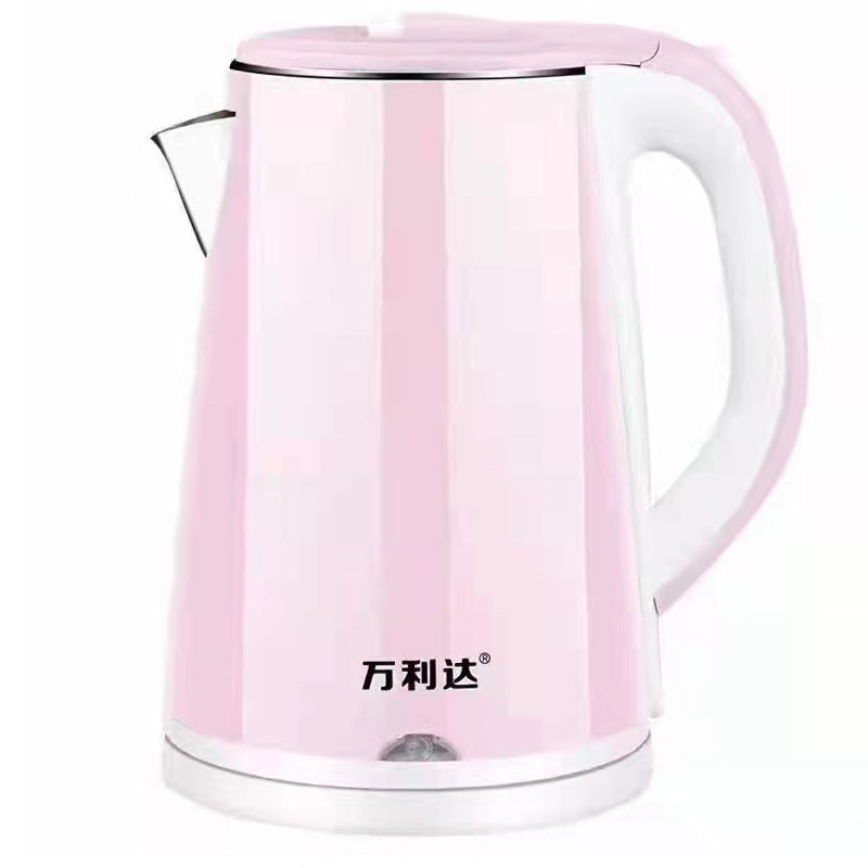 Wholesale stainless steel electric kettle from manufacturer - small appliance, home use, automatic shut-off, gift options, dropshipping available, cross-border e-commerce