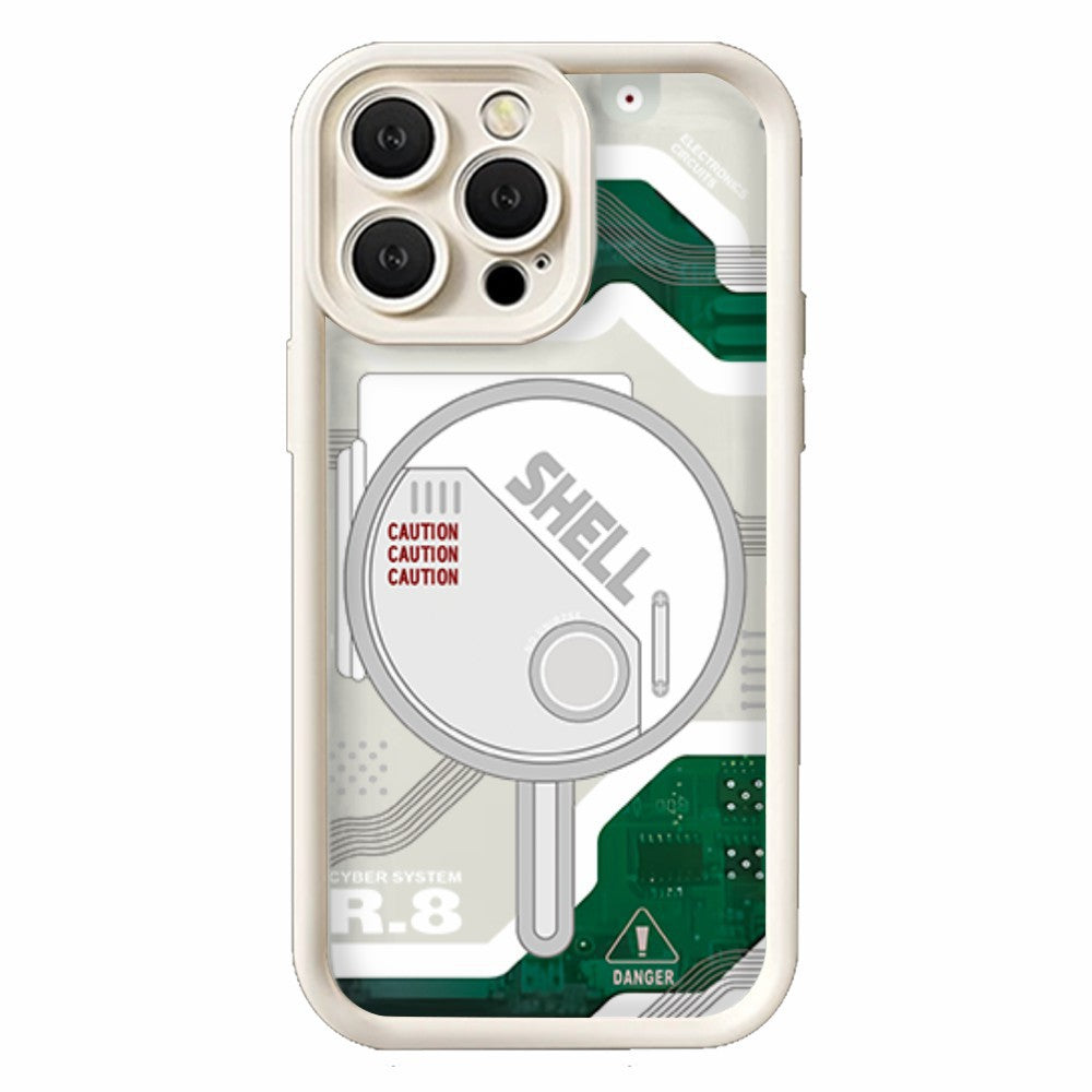 Custom painted phone case - cartoon design for iphone 16, solid color apple 15, diamond sand diy phone 14 soft case