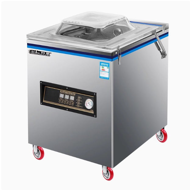 Fully automatic vacuum rice brick packaging machine, commercial tea vacuum sealer, large-scale home-use cooked food packaging and sealing machine
