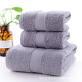 Pure cotton black towel bath towel square towel combination soft water-absorbent thickened hair sticker code amazon hot-selling bath towel