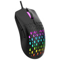 Raiku g701 gaming mouse - ergonomic design, cool led lighting, braided cable - wired mouse for cross-border e-commerce (amazon)