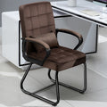 Office chair, comfortable long-sitting study chair, staff bow-shaped computer chair, simple modern back chair, comfortable mahjong chair