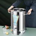 Large-capacity confinement bucket with faucet, long thermal insulation water bucket, canteen tea bucket, milk tea thermal insulation bucket, special for setting up stalls