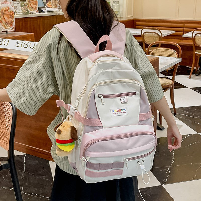 School bag new high-end junior high school students Japanese girls series college students Korean version versatile backpack backpack