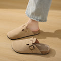 Birkenstock women's new autumn/winter collection: thick-soled, soft-soled, versatile closed-toe mules - slip-on lazy shoes