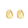 Stylish gold and silver unique exaggerated large metal earrings for women 2026new arrival popular classy sense accessible luxury earrings earrings