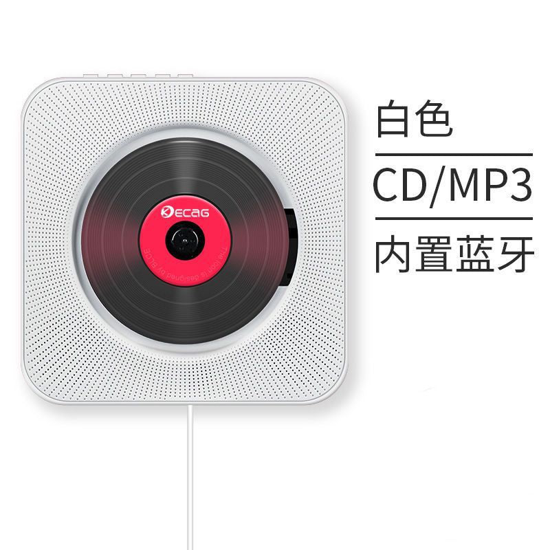 Portable cd player rechargeable ins gift english bluetooth music disc album cd player