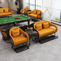 Accessible luxury billiard hall sofa billiard room viewing chair competition special booth watching the game new arrival high-end table and chair combination