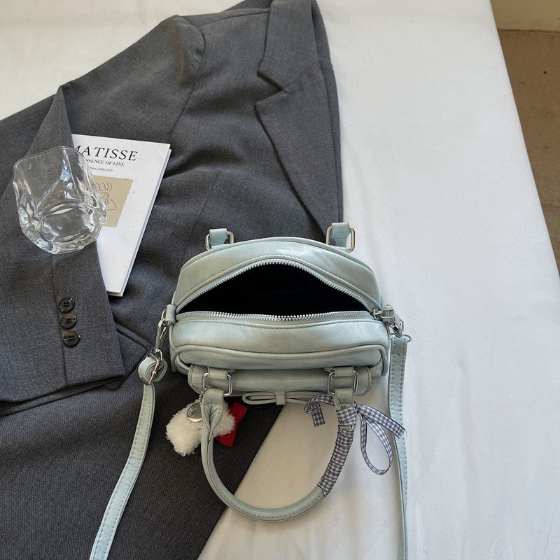 Crossbody bag women's  new simple casual commuter shoulder bag Korean version fashion high-end versatile bag women