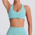 New arrival cross-border sports intimates sling nude yoga clothes outdoor fitness quick-drying yoga pants yoga clothes suit for women