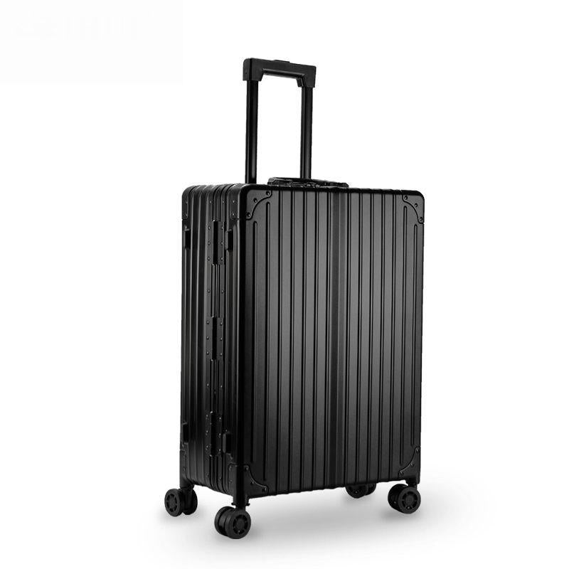22-Inch aluminum alloy trolley cosmetic case with lamp display Bluetooth audio universal wheel heel makeup embroidery toolbox