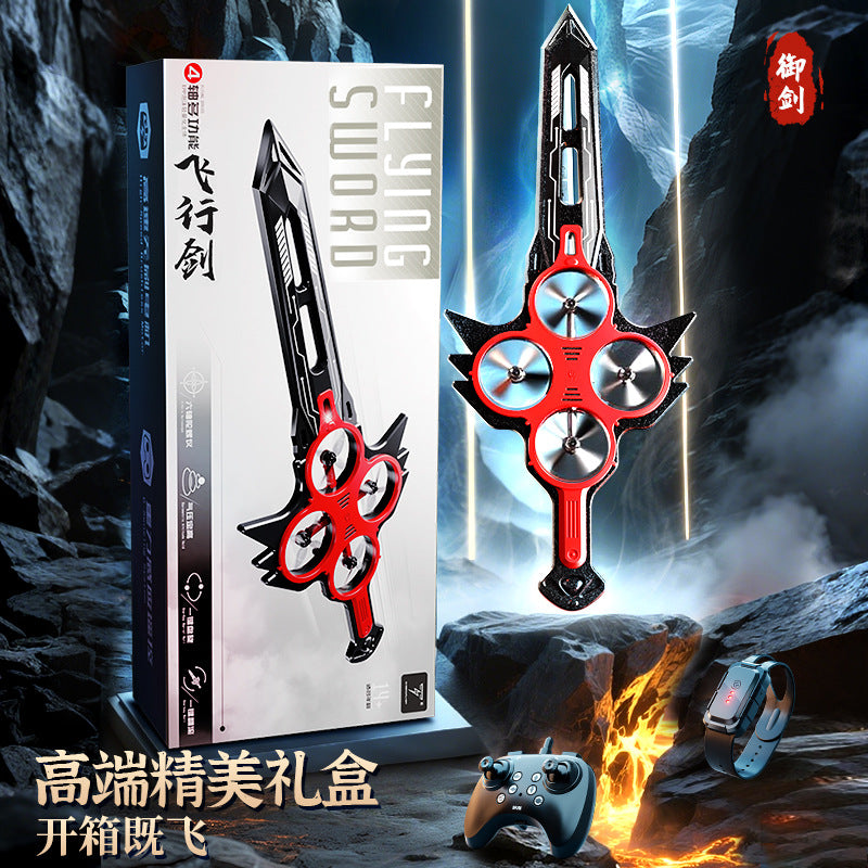Best selling sword flying aircraft somatosensory remote control toy sword follow your heart model gift for boyfriend airplane model