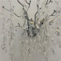 Living room background wall bedroom light luxury creative branch room master bedroom crystal lamp wall lamp
